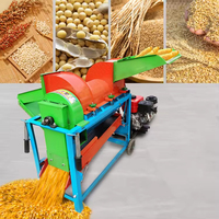 Vente en gros d'agro mini décortiqueur batteuse de blé batteuse de haricots décortiqueuse de soja éplucheuse de maïs batteuse de maïs machine pour la ferme