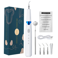 Kit d'outils pour enlever le tartre à usage domestique, nettoyeur de dents électrique, éliminateur de calcul dentaire