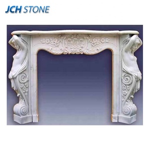 Innen Marmor Stein Kamin mármol travertino arenisca granito piedra chimenea marco envolvente - Product Image 2