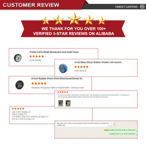 โรงงาน OEM ขายส่งล้อเลื่อนทรงกลมขนาด <span class=keywords><strong>4</strong></span> นิ้ว ทำจาก TPE สำหรับรถเข็นส่งของแบบเคลื่อนที่ - Product Image 5