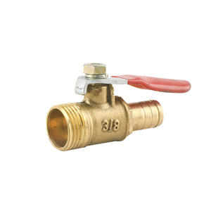 Válvula de bola de latón de 1/2 pulgada con rosca NPT, tipo interruptor, para agua y aire, presión de operación de 650 PSI - Product Image 2