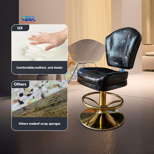 Регулируемый черный цвет металлический отель навыки игровой машины стул для развлечений стул - Product Image 6