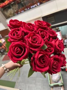 <span class=keywords><strong>Rose</strong></span> Artificiali all'Ingrosso per San Valentino, <span class=keywords><strong>Rose</strong></span> Singole Rosa, Rosse e <span class=keywords><strong>Blu</strong></span> con Effetto Realistico, Stelo Singolo per <span class=keywords><strong>Rose</strong></span> Riflessate - Product Image 2