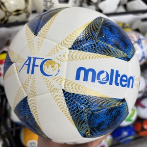 ฟุตบอลเย็บติดด้วยความร้อน ราคาประหยัด คุณภาพสูง ผลิตจากหนัง PU ขนาด 5  รับสกรีนโลโก้ เหมาะสำหรับการแข่งขันอย่างเป็นทางการ - Product Image 2