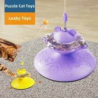 Moulin à vent interactif écologique gobelet chat bâton balle jouets usine en gros pour chats fuite nourriture taquineries