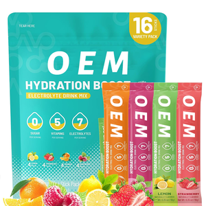 Suplemen Pasca Latihan VigoPre, Bubuk Peningkat Energi 4-in-1, Asam <span class=keywords><strong>Amino</strong></span>, Elektrolit Olahraga, Minuman Multivitamin - Product Image 4