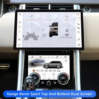 Radio para Auto con Android Auto Inalámbrico de 13.3 Pulgadas para Land Range Rover Vogue Sport, Pantalla Táctil Carplay, Conjuntos de Navegación GPS