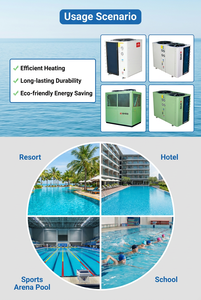 Pompe à chaleur commerciale 210 kW pour piscine, chauffage de l'eau à haute efficacité, faible coût d'exploitation pour les bains publics et les piscines moyennes - Product Image 3