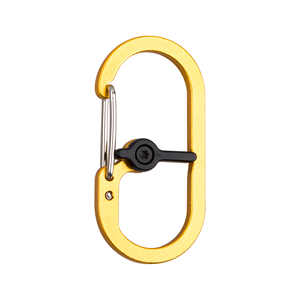 50MM Voyage En Acier Inoxydable Personnalisé s Forme Promotionnel Porte-clés Crochets À Lien Rapide Mousquetons De Verrouillage pour Le Camping - Product Image 6
