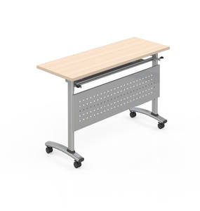 Mesa de Entrenamiento Ejecutiva Moderna Plegable y Desmontable Borito SM-F009, con Placa Engrosada y Estructura de Acero, Mesa Larga Multifuncional Modular - Product Image 5