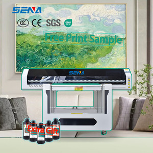 Impresora UV de Cama Plana 9060, Máquina de Impresión Digital UV de Cama Plana con Eje Z Alto de 500 mm para Impresión en Acrílico, Madera, Vidrio, Cascos y Pelotas - Product Image 1