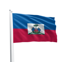 Mingyang Polyester 3x5 Ft Haïti Pays Drapeau Impression Personnalisée Drapeau Haïtien Bannière