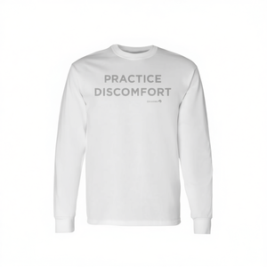 Camiseta de Manga Larga Practice Discomfort Blanca Unisex - Product Image 2