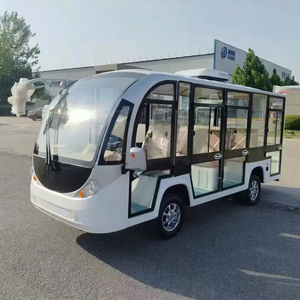 Used Luxury AC Motor 11 Seat Electric City Tour <b>Buses</b> 60km/h Lead Acid Battery RC Brand - Product Image 1