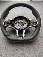Volant sport en fibre de carbone et cuir pour modèles E90/E91/E92/E93 M3/Série 3 et Série 1