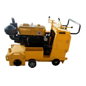 Máquina de cincelado automática hidráulica para renovación de suelos de cemento asfáltico diésel eléctrica, fresadora de pavimento de hormigón