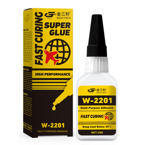 กาวซูเปอร์แรงยึดสูง แห้งเร็วพิเศษ 3 วินาที พร้อมอายุการเก็บรักษานาน ผลิตจากโรงงานในแคลิฟอร์เนีย - Product Image 1