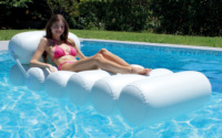 Chaise Flottante Gonflable pour Piscine, Matériel EVA/PVC, Certifiée CE, Logo Personnalisé, Bluecoastline TSP-122-AE, Usage Commercial