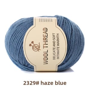 Fil de <span class=keywords><strong>laine</strong></span> filé pour tricot à la main, fil multicolore à 4 brins, motif brut, pour chapeaux et écharpes pour adultes, fil de crochet de moyenne épaisseur - Product Image 6