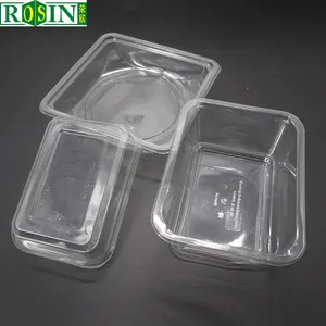 स्टॉक में 8/ 12/16/ 20 oz स्पष्ट प्लास्टिक फल डलिया पैकेजिंग ट्रे