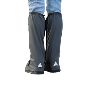 Bottes de pluie hautes pour moto, imperméables, réfléchissantes, antidérapantes, accessoires de protection réutilisables pour moto, vélo et cyclisme - Product Image 5