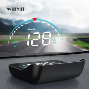 WiiYii Fábrica Direta Do Carro projetor Display Head Up Display Alarme de velocidade excessiva Inteligente Medidor M8 OBD2 HUD Carro Universal