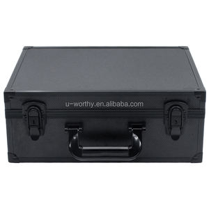 Прямая Продажа с завода Ningbo, конкурентоспособная цена, противоударный алюминиевый чехол для хранения <span class=keywords><strong>CD</strong></span> со съемными разделениями - Product Image 3