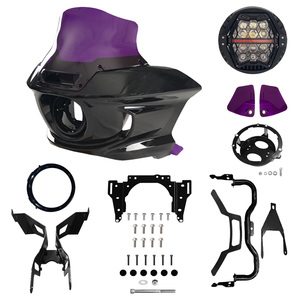 ST fairing Dyna dấu ngoặc fairing đầy màu sắc ST kính chắn gió & 5.75 "LED ST đèn pha cho <span class=keywords><strong>Harley</strong></span> Dyna FXD fxdc fxdls fxdb fxcw Fxdwg - Product Image 6