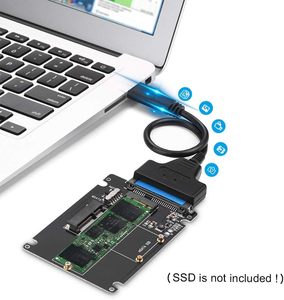 อะแดปเตอร์ MSATA เป็น B Key M.2 SSD การ์ด NGFF USB Converter สำหรับ MSATA+M.2 2 in 1 HDD Riser M.2 NGFF หรืออะแดปเตอร์ MSATA เป็น SATA 3.0 - Product Image 6