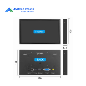 <span class=keywords><strong>7</strong></span> inch điện dung hiển thị VGA HDMI AV đa giao diện màn hình <span class=keywords><strong>LCD</strong></span> xách tay màn hình mở rộng màn hình cho Raspberry Pi Ubuntu - Product Image 6