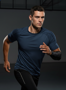 Camiseta Deportiva Ligera para Hombre, 100% Poliéster, 180 Gramos, Transpirable y de Secado Rápido - Product Image 2