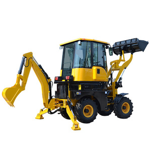 รถแทรกเตอร์ขนาดเล็กราคาถูกจากจีน พร้อมหัวขุดดินด้านหลังและหัวตักดินด้านหน้าสำหรับขาย - Product Image 3