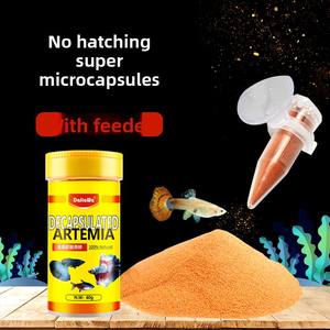 Huevos de camarones en salmuera sin cáscara, alimento <span class=keywords><strong>para</strong></span> peces incubable, partículas pequeñas, peces jóvenes, Guppies, comida de arranque <span class=keywords><strong>para</strong></span> peces tropicales, comida <span class=keywords><strong>para</strong></span> mascotas - Product Image 3