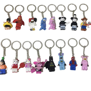 2025 Twinwise Acero inoxidable Minifigus bloques de construcción llaveros nueva pareja mochilas y accesorios de goma Toy Story - Product Image 1