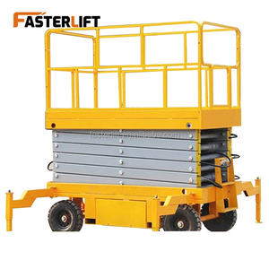 Plataforma Elevadora de Tijera Eléctrica Móvil Hidráulica Autopropulsada EN280, Mesa Elevadora con Certificación CE, Alta Capacidad de Carga - Product Image 1