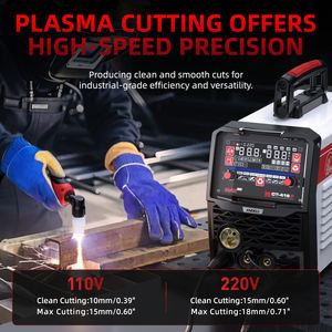 ANDELI 200Amp 110/220V double tension 6 en 1 Flux MIG/fil solide/ascenseur <span class=keywords><strong>TIG</strong></span>/bâton Machine à <span class=keywords><strong>souder</strong></span> à l'arc aluminium - Product Image 6