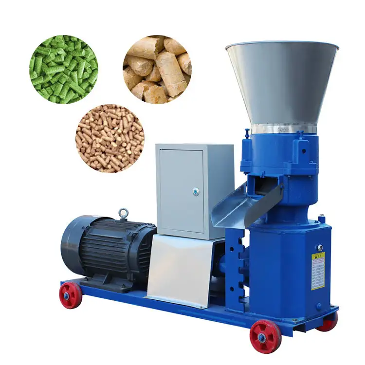 China Factory Feed Pellet Machine Grass Bran Granulator Dog food feed processing equipment