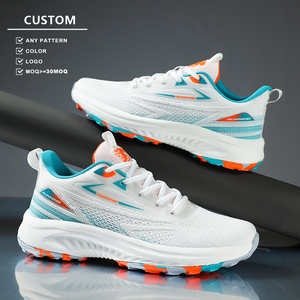 Chaussures de course rembourrées de haute qualité pour hommes, chaussures de marche légères, chaussures décontractées pour couples, confortables, à lacets - Product Image 6