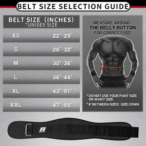 Cinturón de Levantamiento de Pesas RitFit con Cierre de Gancho y Bucle - Protección Básica para Todas las Estaciones para Hombres/Mujeres - 6 Pulgadas Negro/Camuflaje - Para Sentadillas y Avances - Product Image 3