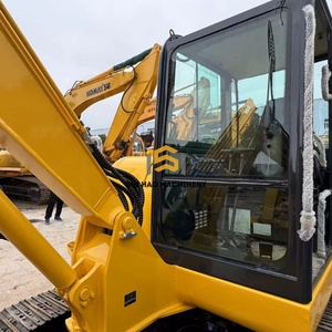 รถขุดขนาดเล็ก KOMATSU PC56 น้ำหนัก 5.6 ตัน คุณภาพเชื่อถือได้ ผลิตภัณฑ์วิศวกรรมญี่ปุ่นแท้ เหมาะสำหรับงานฟาร์มและงานที่อยู่อาศัย - Product Image 3