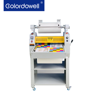 Laminateur à chauffage infrarouge WD-350T |   Largeur 350 mm, vitesse 0-5 m/min, moteur 80 kW, compatible A3/A4/A5/A6