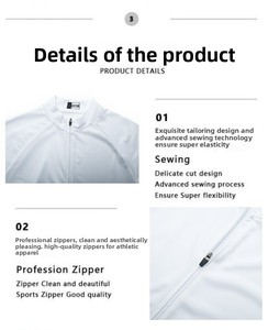 Ensemble de cyclisme unisexe pour adultes : Cuissard de cyclisme et maillot à manches courtes ajusté – Nylon/Cachemire anti-transpiration - Product Image 6