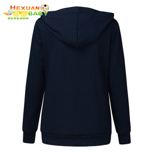 <span class=keywords><strong>Pull</strong></span> d'été à capuche de maternité pour femmes avec caractéristiques d'<span class=keywords><strong>allaitement</strong></span> - Product Image 4