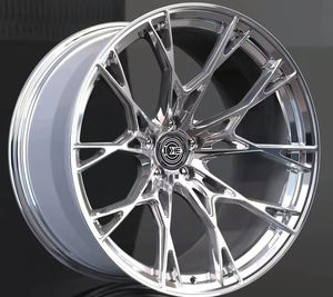 Jantes Forgées Concaves Brossées Roues de Voiture en Aluminium 18/19/20/21/22 Pouces 5x112/114.3/120 5 Trous Aluminium 6061-T6 pour BMW <span class=keywords><strong>LEXUS</strong></span> L500 - Product Image 5