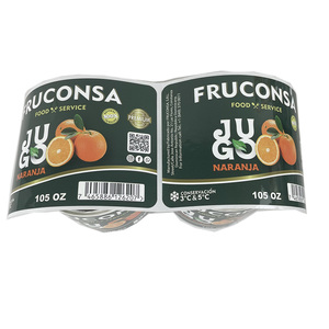 Tùy Chỉnh Thương Hiệu Riêng Bao Bì Nước Trái Cây Nhãn Sản Phẩm Thực Phẩm Sticker In Ấn Dính Không Thấm Nước Vinyl Logo Chai Nhãn Cuộn - Product Image 3