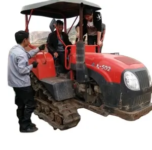 Tractor de granja de alta calidad, NF 90HP tractor de oruga de goma