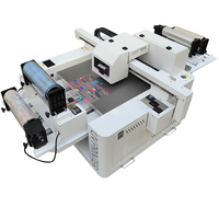 Impresora de Gran Venta para Botellas, Vidrio, Cristal y Etiquetas, Máquina de Impresión 30 UV DTF y Plana UV 6090 Todo en Uno