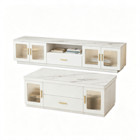 Table basse relevable pliable 2-en-1, table à manger multifonctionnelle moderne et mobile pour salon, personnalisable OEM ODM