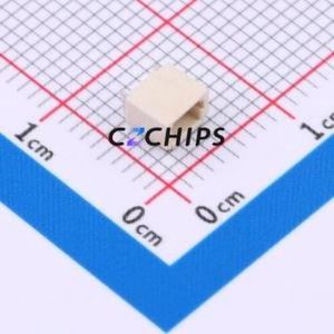 HCZZ0032-2 Wire-to-Board Pin Header SMD,P=1mm,Horizontal Mount Connector 1x2P 1mm Horizontal Mount SH - Product Image 1