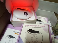 Masseur électrique portable Guasha 2025 pour le raffermissement de la peau, nouvel appareil de beauté facial anti-âge chaud/froid pour la détoxification du corps et le lifting du visage